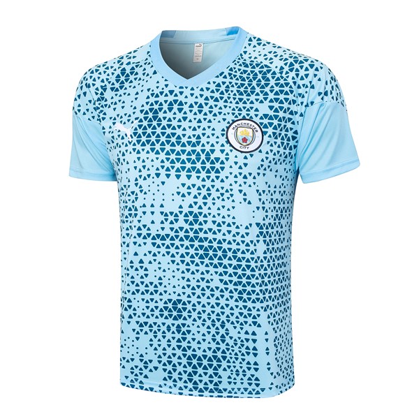 Trikot Trainingsshirt Manchester City 2024 Blau